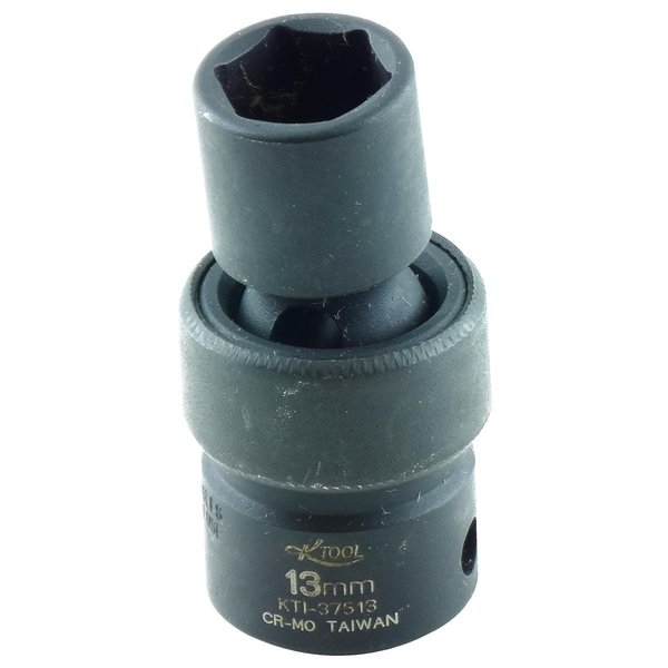 K-Tool International 3/8" Drive Impact Socket black oxide KTI-37513